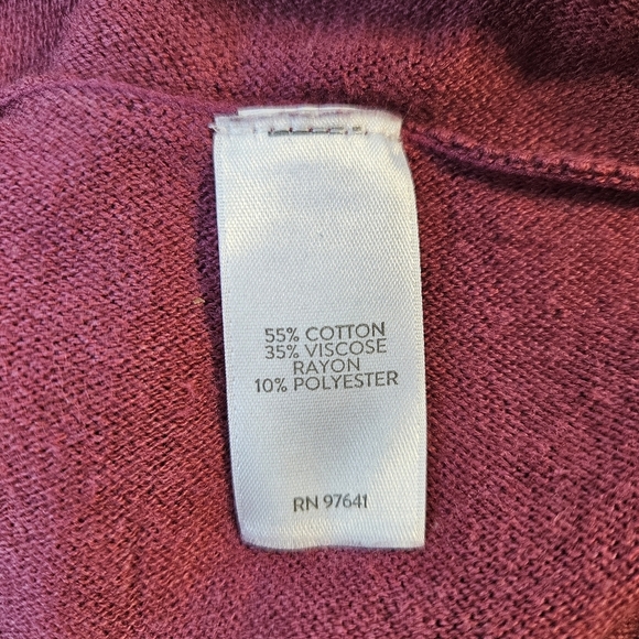 J. Jill Pure Jill Oversized V-neck Drop Shoulder Relaxed Sweater XS PETITE - Picture 6 of 9